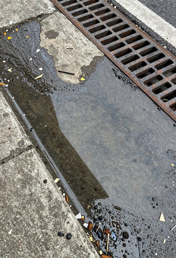 avoid contaminated stormwater sources