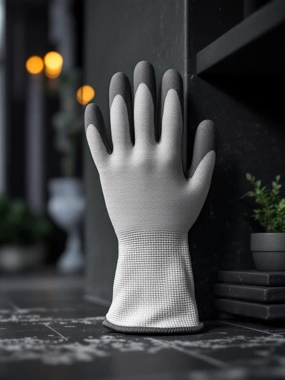 latex gloves for grip