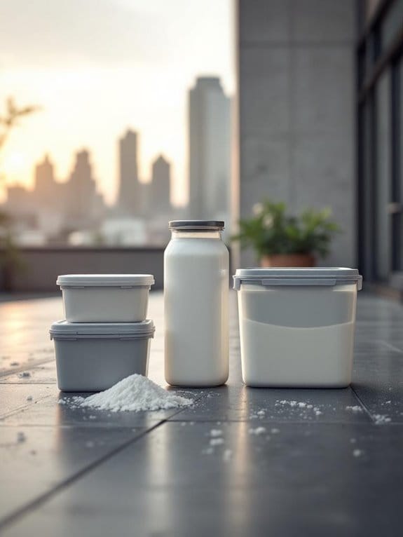 long lasting powdered milk storage