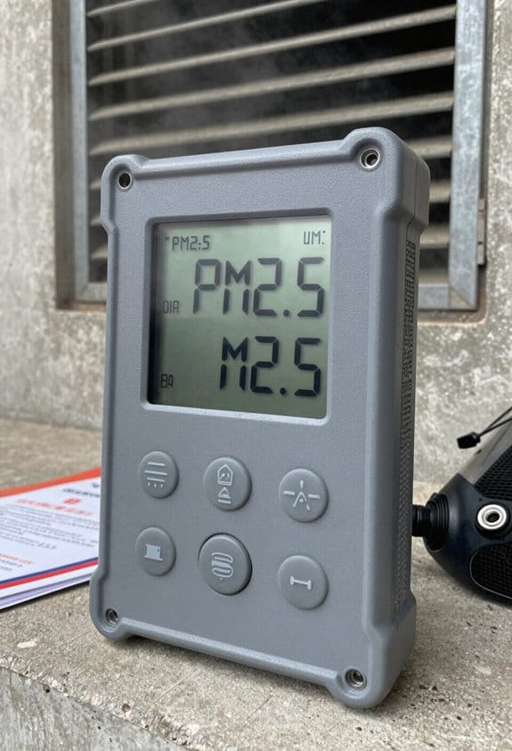 monitor air quality diligently