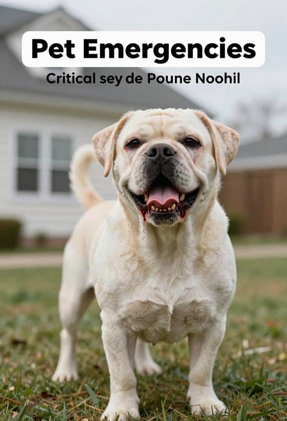 pet emergency warning signs
