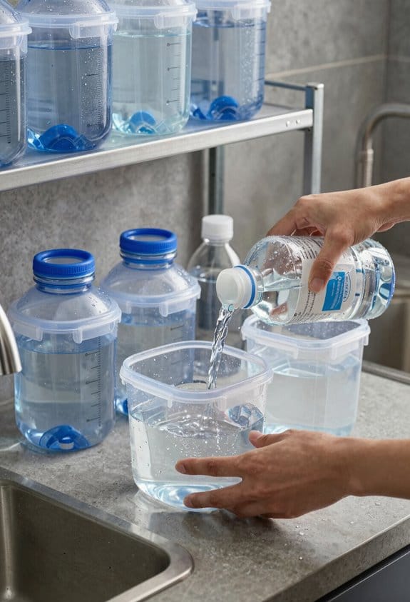 proactive water storage plan