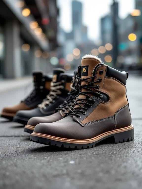 supportive work boots selection